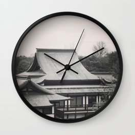 Japanese Building Wall Clock