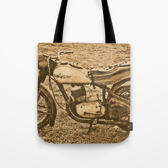 Jawa motorcycle Tote Bag