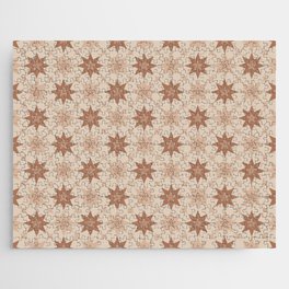Medina Morocco tile pattern. Digital Illustration background Jigsaw Puzzle