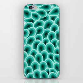 Green Life Abstract Hypnotic Pattern Design  iPhone Skin