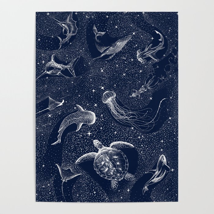 Cosmic Ocean Poster