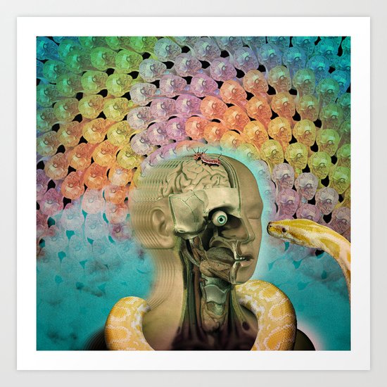 Solar Gambling Art Print