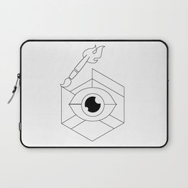 W3: DESIGHN. | Graphic Logo • [Thin w/o Text] Laptop Sleeve