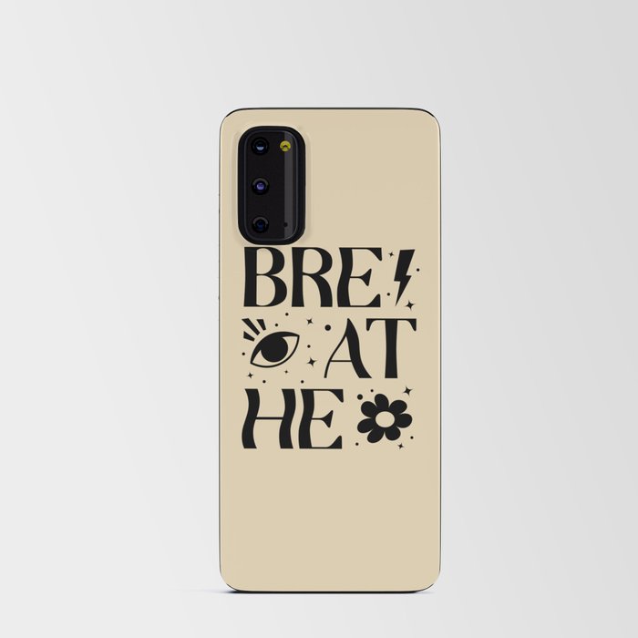 Breathe black Android Card Case