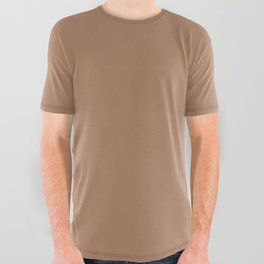 Bay-Breasted Warbler Brown All Over Graphic Tee