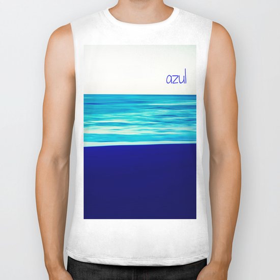 Azul Biker Tank