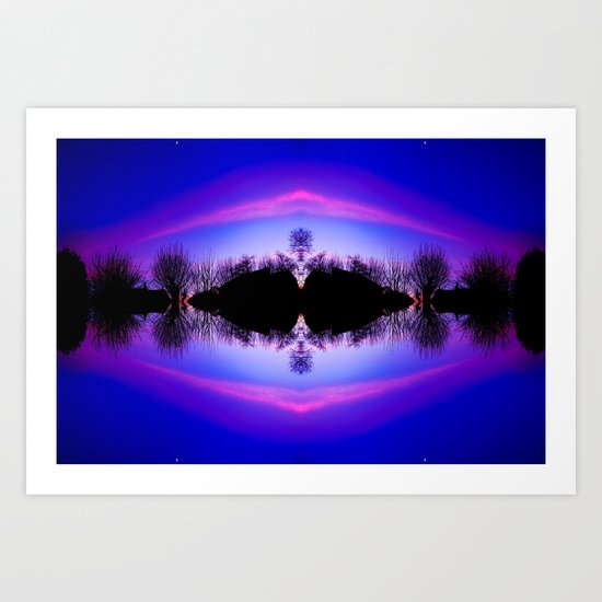 Treeflection IV Art Print