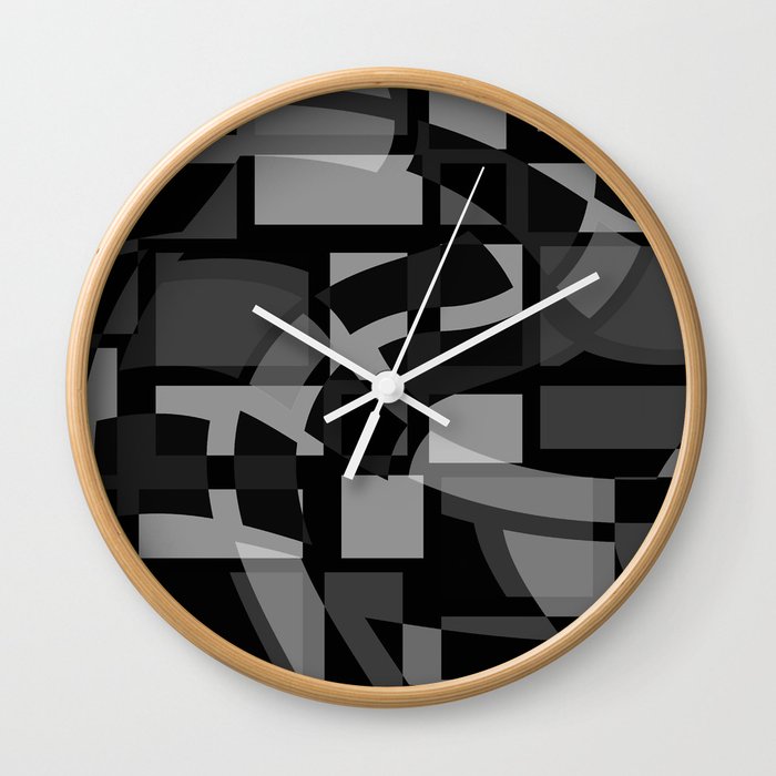 spinzdegray Wall Clock