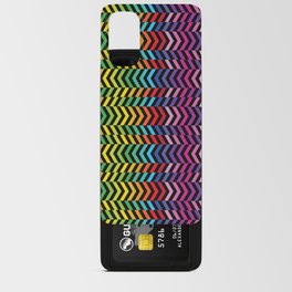 Rainbow Chevron Android Card Case