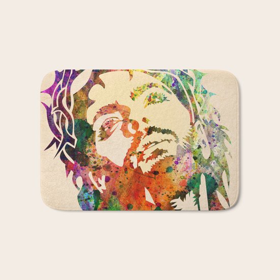JESUS Bath Mat