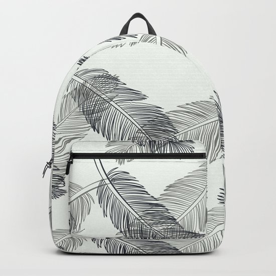 Black Feathers Backpack