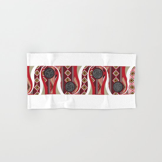 American Native Poster Hand & Bath Towel