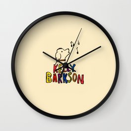 Kelly Barkson Wall Clock