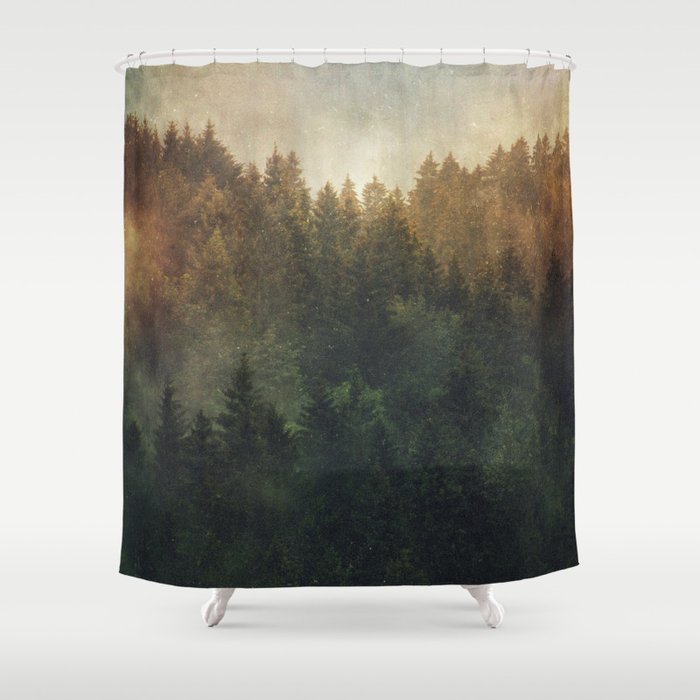 Asleep Shower Curtain