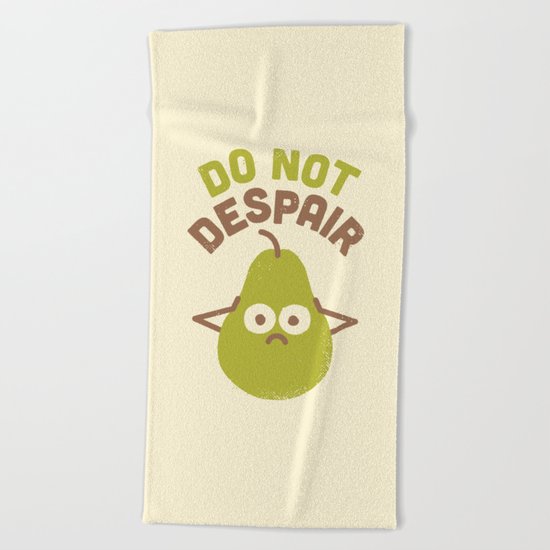 A Fruitful Admonition Beach Towel
