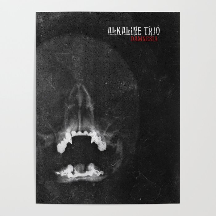 Alkaline Trio - Damnesia Album Art Poster Poster