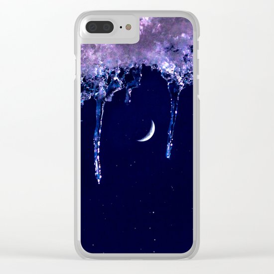 Cool night Clear iPhone Case