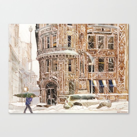 Winter in NYC Canvas Print