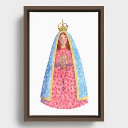 Our Lady of Fátima / Nossa Senhora de Fátima Framed Canvas