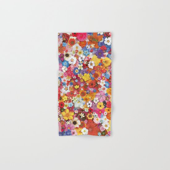 Flower Hand & Bath Towel