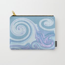 LIGHT BLUE MIX Carry-All Pouch