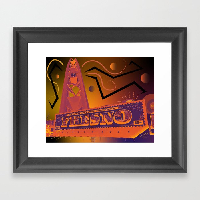 Stamp of Approval Framed Art Print