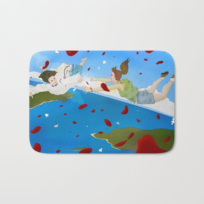 Of Puzzles and Goodbyes Bath Mat