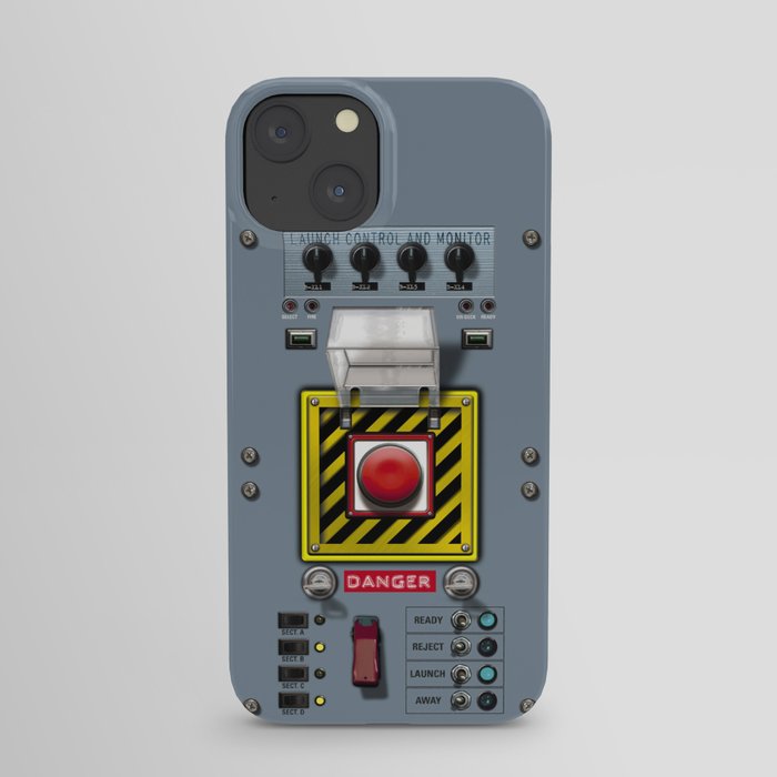 Launch console for nuclear missile iPhone Case