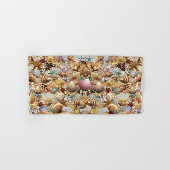 Sea Shell Mania Hand & Bath Towel