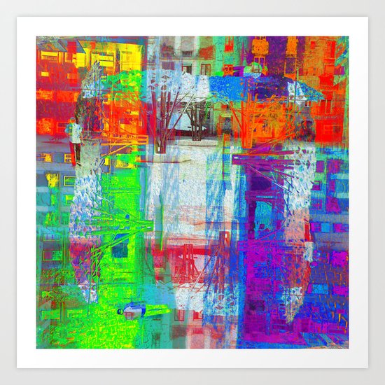 There's nothing waiting, there's nothing imminent, Art Print