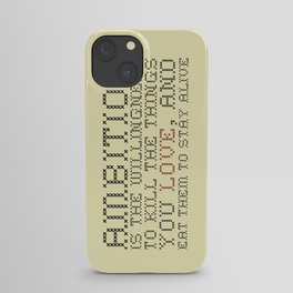 Ambition — Jack Donaghy, 30 Rock iPhone Case