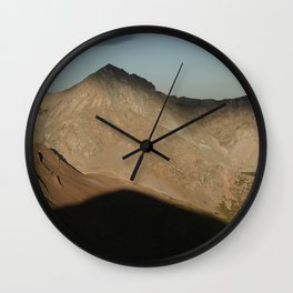 Colorado Mountains Wall Clock