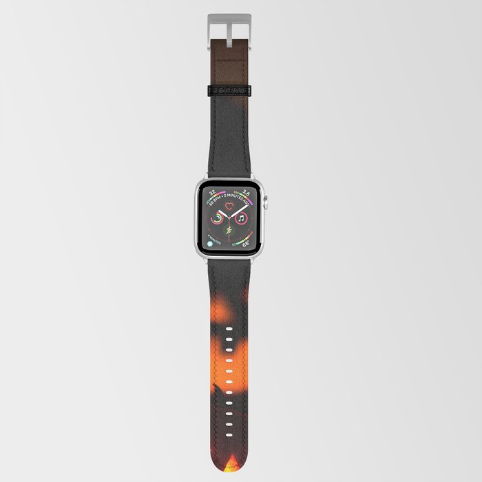 Three Jack-o-Lantern Apple Watch Band