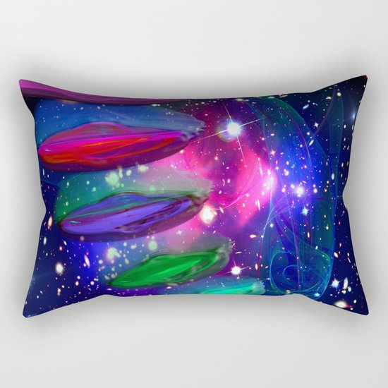 Intergalactic Invasion Rectangular Pillow