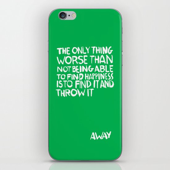 ...Away (Vers. 2) iPhone Skin