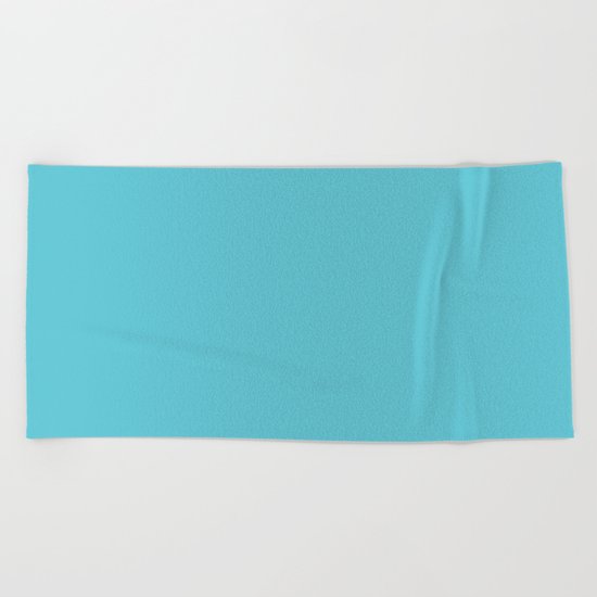 Simply Seaside Blue Beach Towel