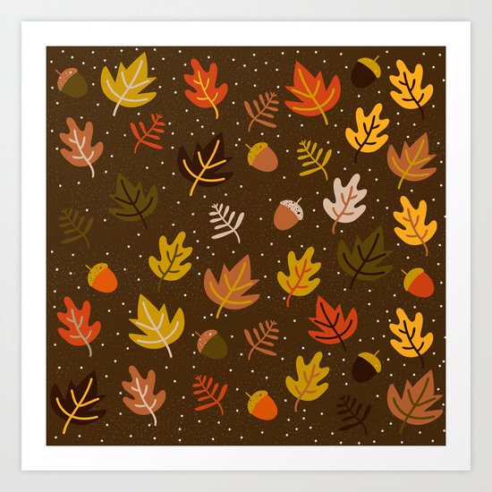 Autumn Colours Art Print