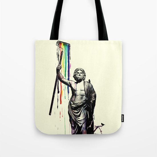 God of Graffiti Tote Bag