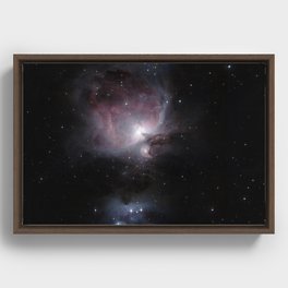 Orion Nebula Framed Canvas