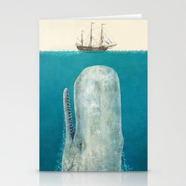 The Whale - option Stationery Cards