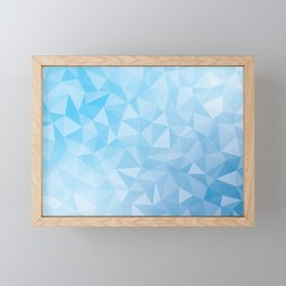 Crystal Blue Framed Mini Art Print