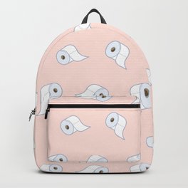 Toilet Paper Theme Backpack