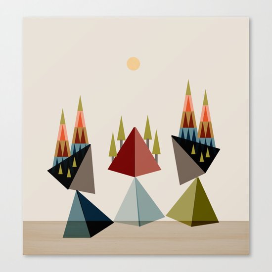 Rocky Path Canvas Print