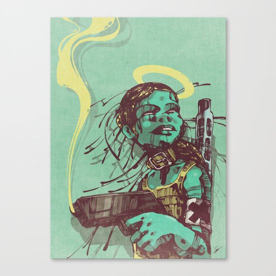 Guard II. Canvas Print