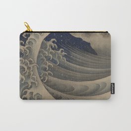 Breaking Waves by Hokusai Carry-All Pouch