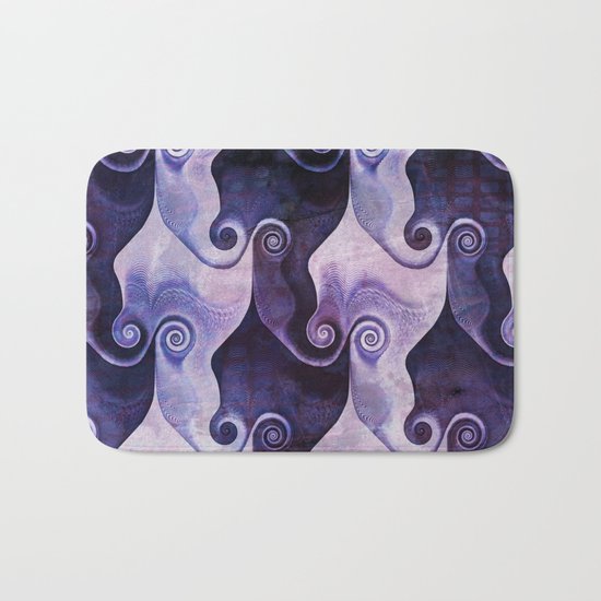 Swirly Spiral Bath Mat