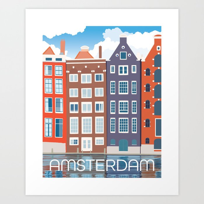 Amsterdam Netherlands Art Print