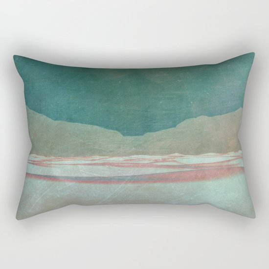 Softly she Lay... Rectangular Pillow
