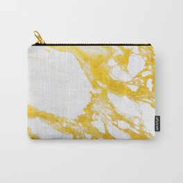 Gold Marble texture Carry-All Pouch