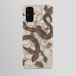 Snake and Magnolias Android Case